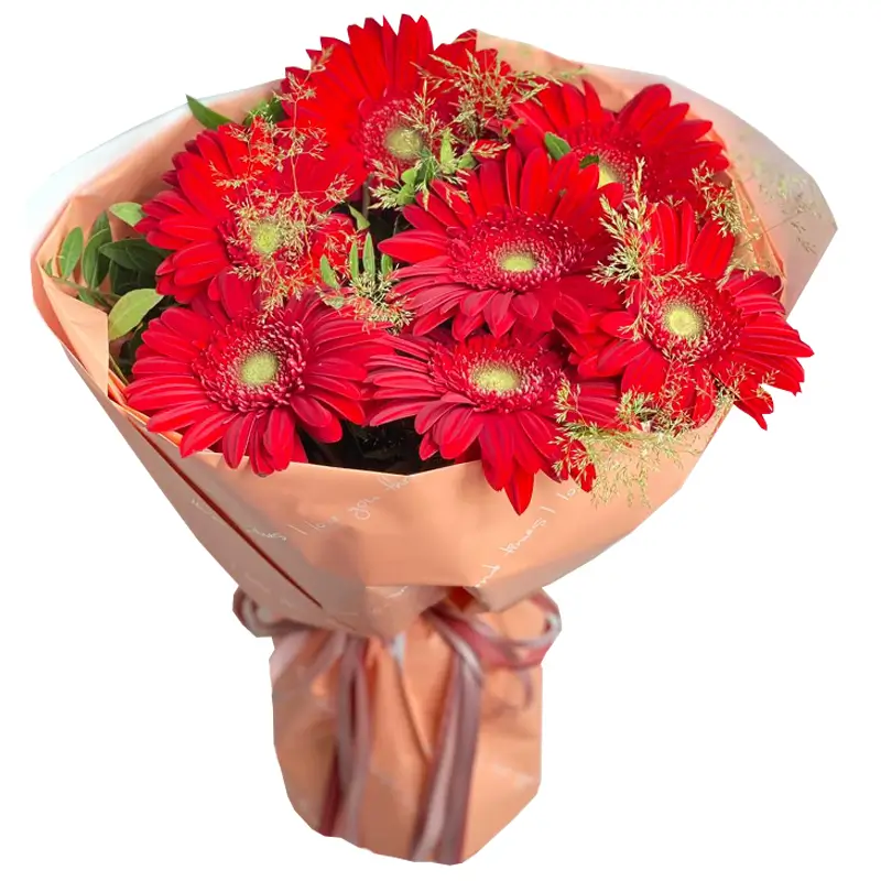 Красные букеты