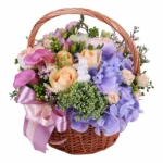 Корзина с цветами Райское место